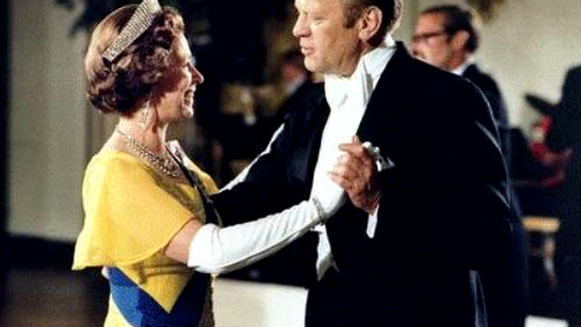 Regina Elisabeta cu Gerald Ford (presedinte SUA: 9 august 1974-20 ianuarie 1977)