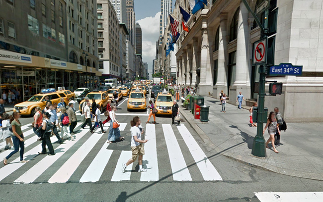 34th Street și Fifth Avenue