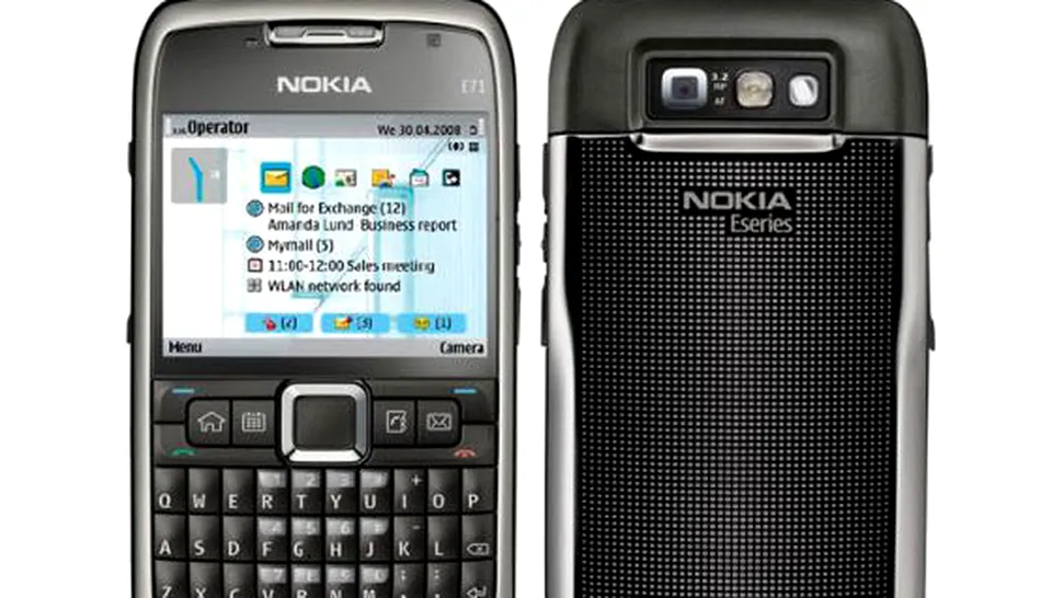 Nokia E71 anuntat oficial