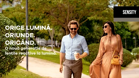 (P) Lentilele reactive la lumină Sensity de la HOYA  – Soluția ideală pentru o vară confortabilă