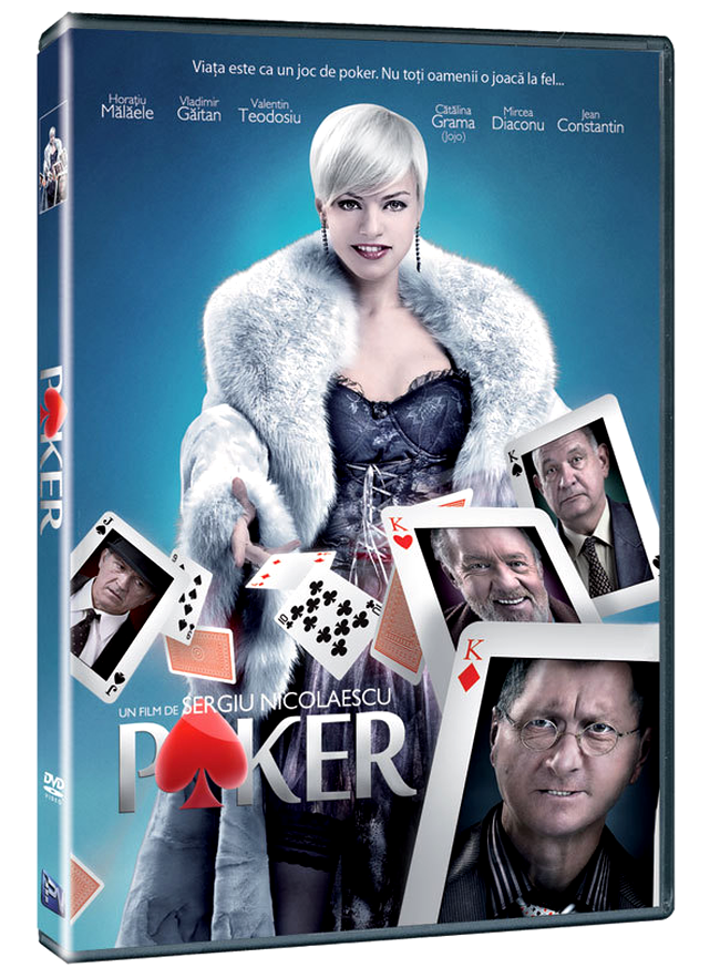 Coperta DVD-ului cu filmul "Poker"