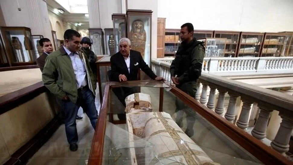 O statuie a lui Tutankhamon a fost furata de la Muzeul egiptean din Cairo