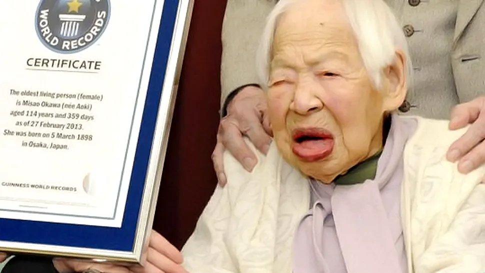 Cea mai bătrână femeie din lume locuiește în Japonia