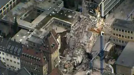 O cladire din Germania s-a prabusit din senin