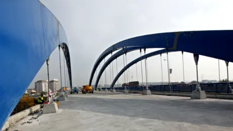 Al doilea pod al Pasajului Mihai Bravu este aproape finalizat