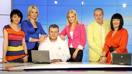 Lavinia Petrea şi Mihai Dedu împart nu doar pupitrul ştirilor, ci şi ziua de naştere