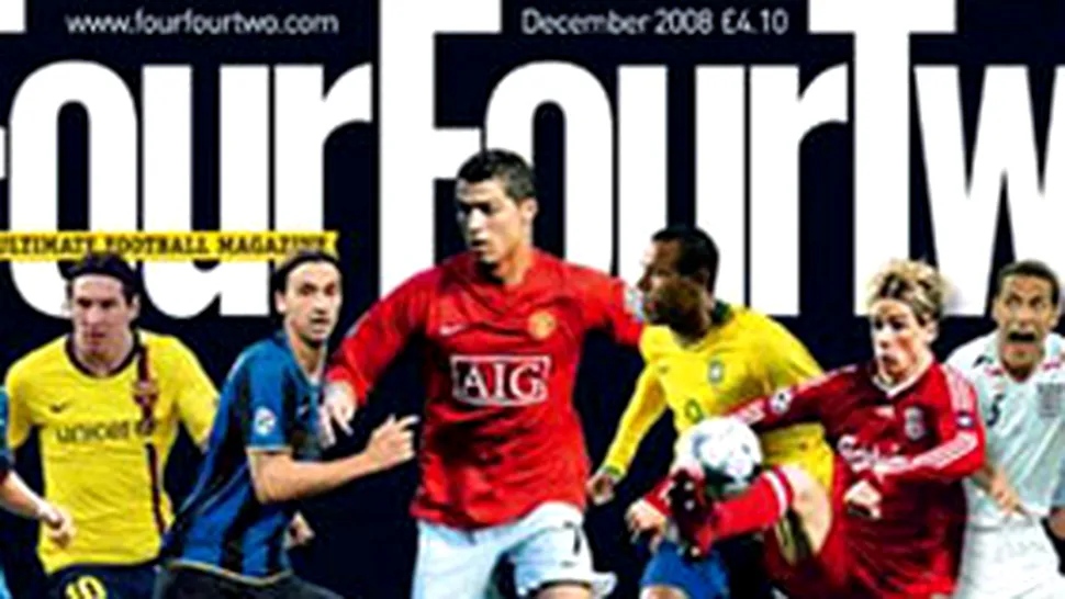 FourFourTwo: Cristiano Ronaldo, cel mai bun jucator din 2008! (Sport.ro)