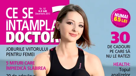 Ana Maria Brânză, cea mai bună spadasină a lumii, pe coperta „Ce se întâmplă, doctore?”