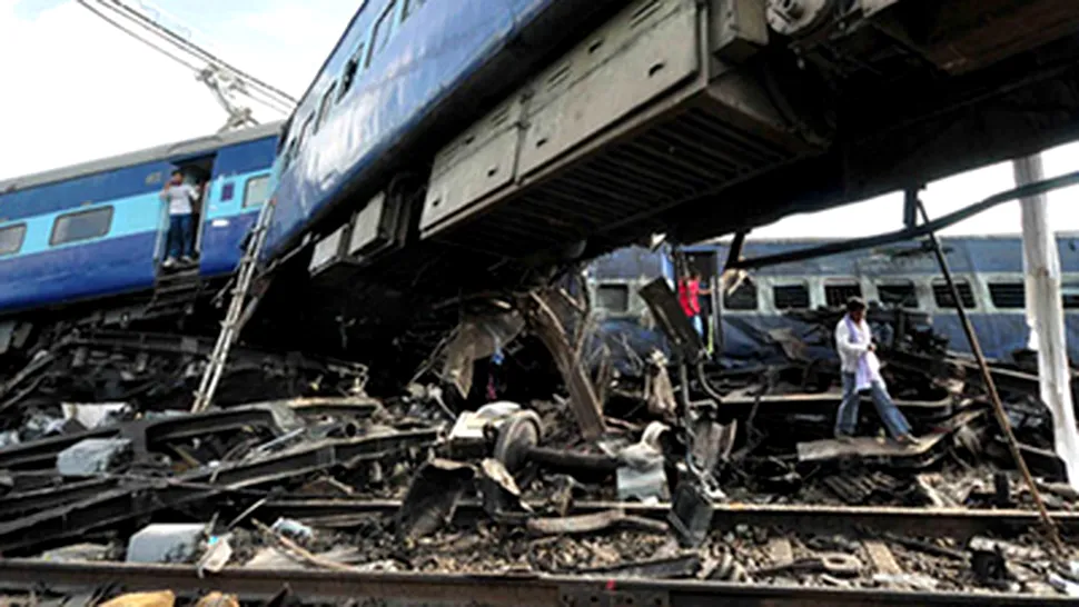 Accident feroviar in India!