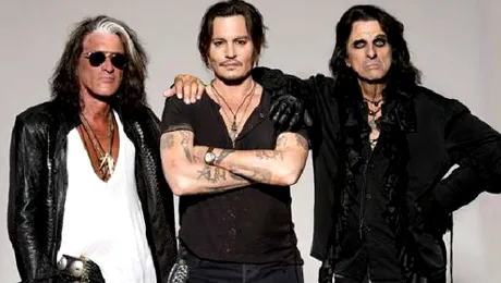 Alice Cooper, Joe Perry şi Johnny Depp, fascinaţi de România – FOTO