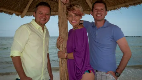 Dana, Mihai şi Florin (HI-Q)… sunt din nou pe val, pe micul ecran