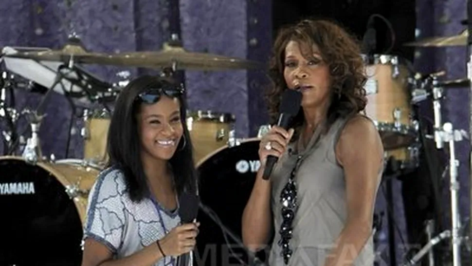 Fiica lui Whitney Houston s-a drogat după înmormântarea mamei sale