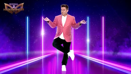 Pavel Bartoș prezintă cel de-al doilea sezon al show-ului „Masked Singer România”