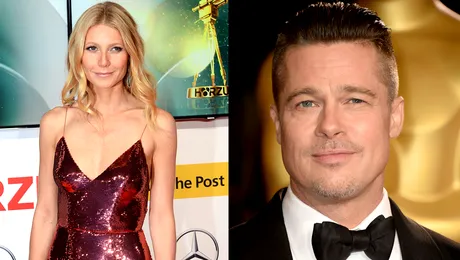 Gwyneth Paltrow dă din casă! A fost îndrăgostită de Brad Pitt: “Era atât de frumos şi de drăguţ!”