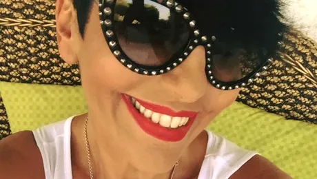 Chef Patrizia Paglieri, greu de recunoscut fără machiaj