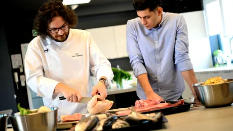 Curs de gătit oferit de Chef Florin Dumitrescu – FOTO