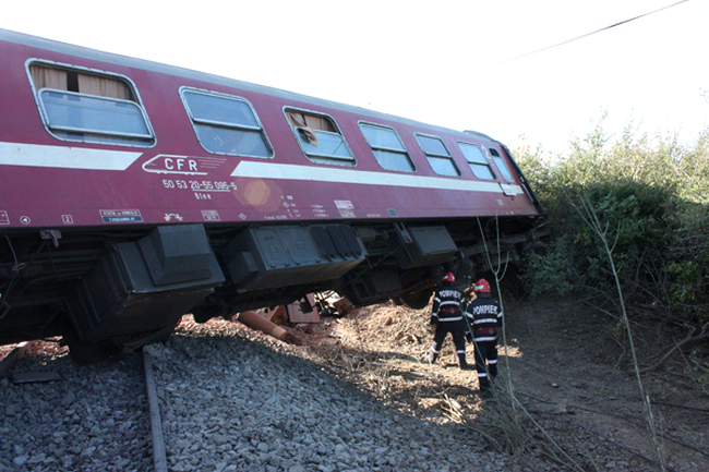 Accident feroviar langa Craiova