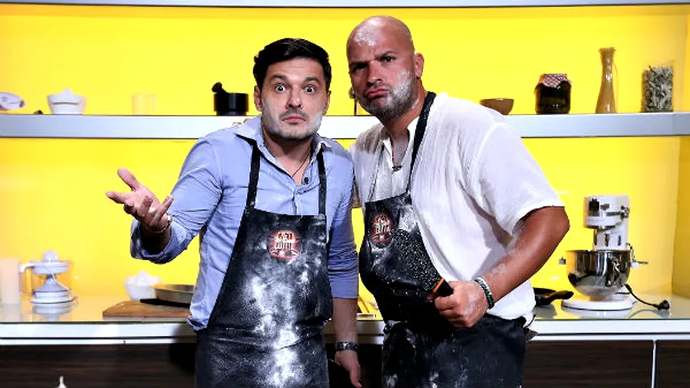 Liviu Vârciu şi Andrei Ştefănescu, faţă în faţă cu juraţii ”Chefi la cuţite”