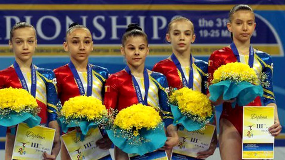 România, la Campionatul European de gimnastică: 2 medalii de aur, 5 de argint și 2 de bronz!