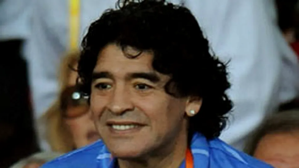 Maradona isi vede visul cu ochii si antreneaza Argentina