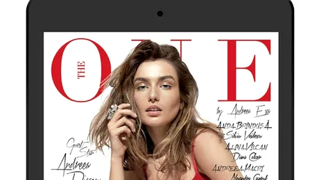Ediția aniversară a revistei The ONE este disponibilă de astăzi pe iPad