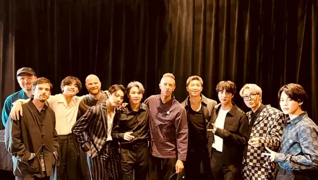 Coldplay și BTS au lansat împreună piesa „My Universe”