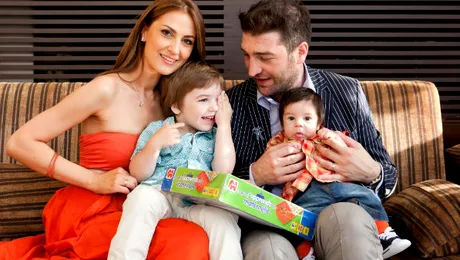 Andreea Runceanu a organizat botezul fiului ei în câteva ore