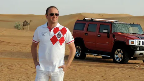 De Crăciun, Grig Chiroiu s-a bronzat în Dubai