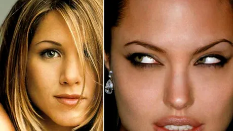 Angelina Jolie o ameninta pe Jennifer Aniston