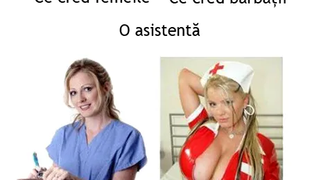 Ce cred femeile si ce cred barbatii? (Poze)