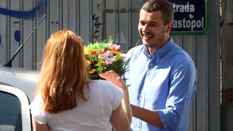 Dan Cruceru, cu soţia însărcinată la ecograf (poze)