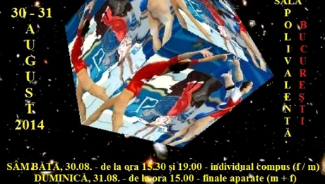Sport și spectacol, la Campionatele Naționale de Gimnastică artistică – ediția 2014