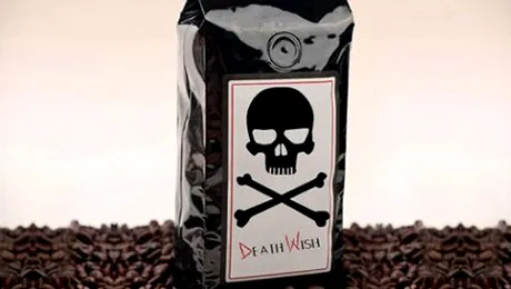 Cea mai tare cafea din lume – Death Wish cu 200% cafeină