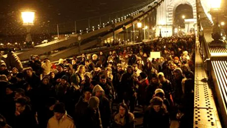 Studenții unguri protestează împotriva reformării învățământului superior