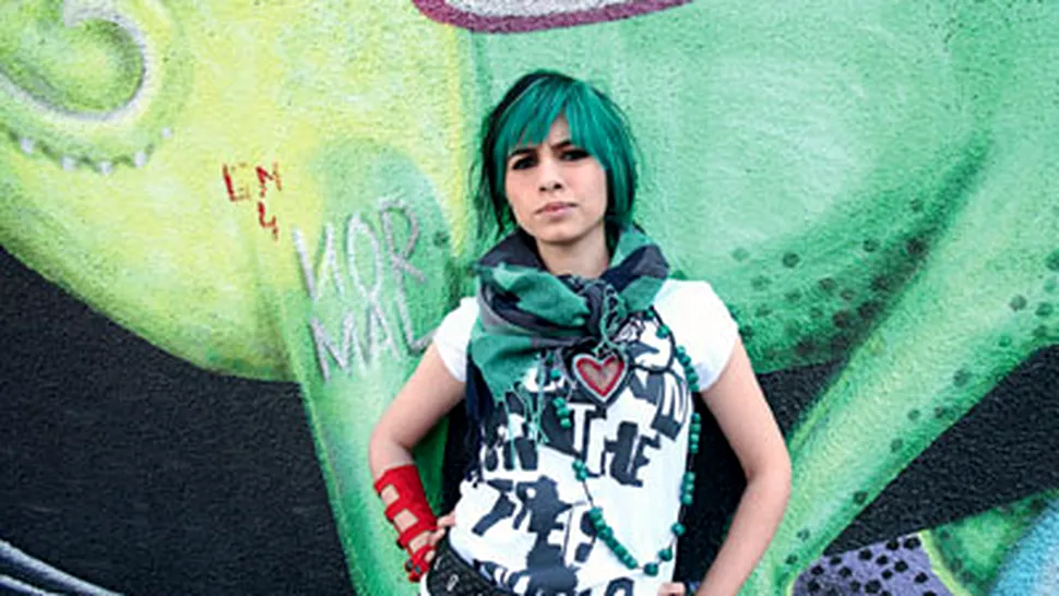 Alice - Fata cu părul verde de la MTV…