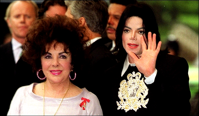 Elizabeth Taylor si Michael Jackson