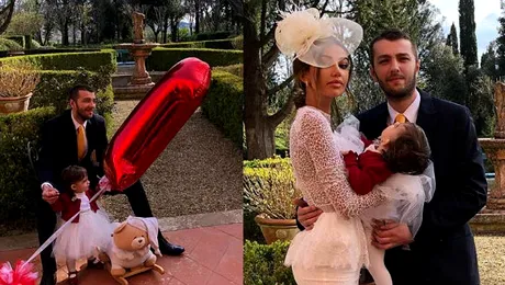 Mădălina Ghenea şi-a aniversat fetiţa. Imagini rare cu Charlotte şi Matei Stratan