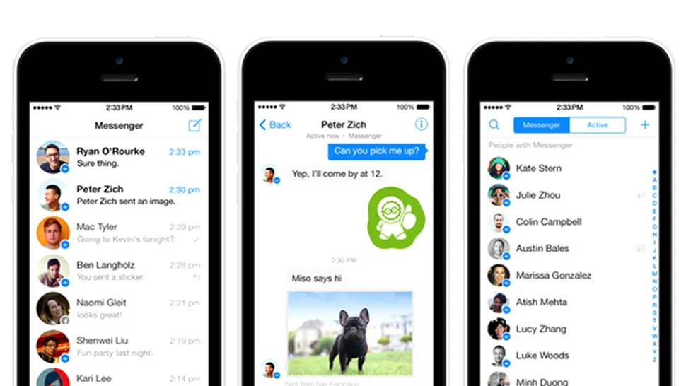 O nouă funcție pentru Facebook Messenger: Instant Video Sending!