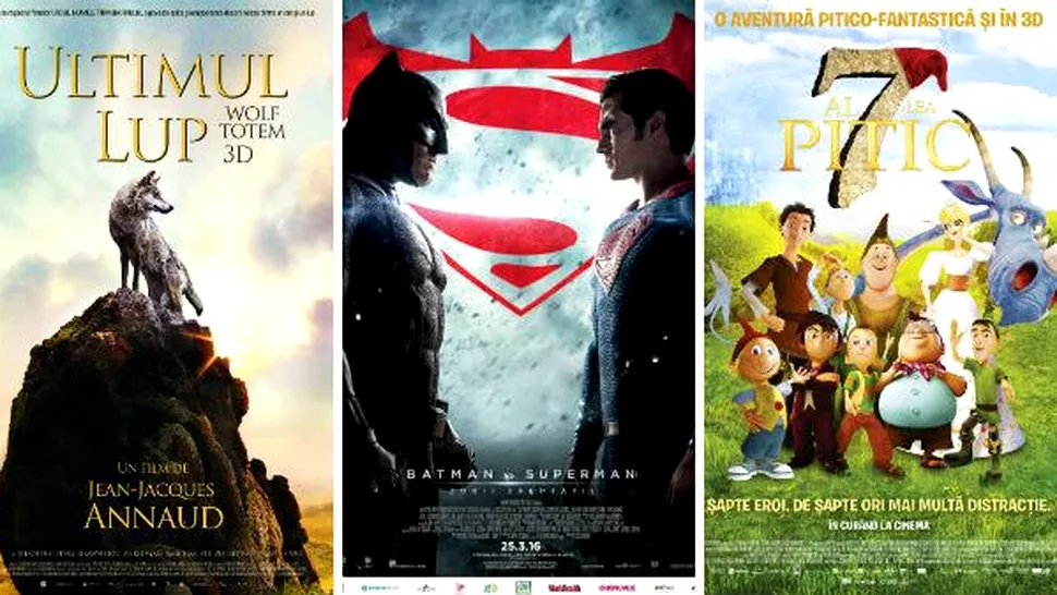 
Premierele săptămânii 25 martie - 31 martie: Batman vs Superman
