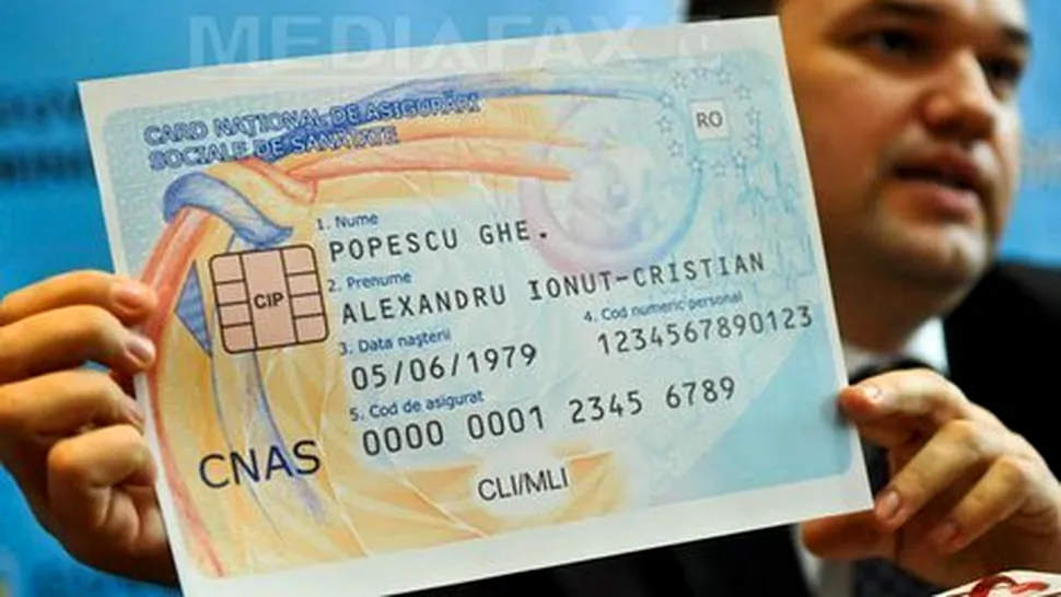 Când își vor primi românii cardul electronic de sănătate