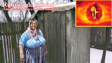 O batrana sustine ca a fost violata de Ochiul lui Sauron!