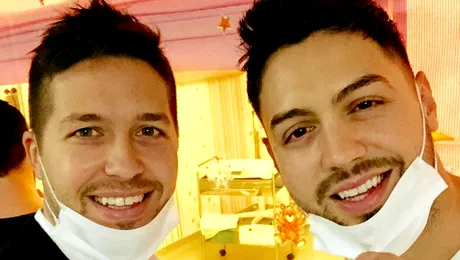 Ce cadou i-a facut  nasul GEØRGE (ex Jorge) viitoarei finute, fetita Andei Adam!