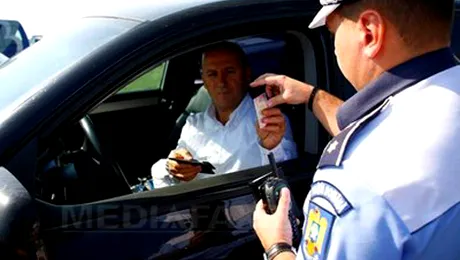 Afla cum au ramas fara permis auto peste 500 de soferi romani