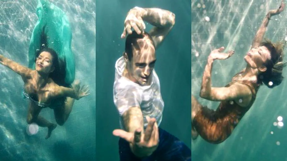 Vedete sub APĂ! Filmări subacvatice la “Splash!”