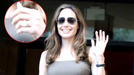 Inelul de logodnă al Angelinei Jolie – 1 milion de dolari