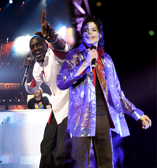 MJ si Akon