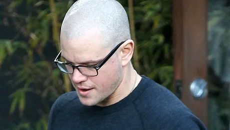 Matt Damon a venit în București