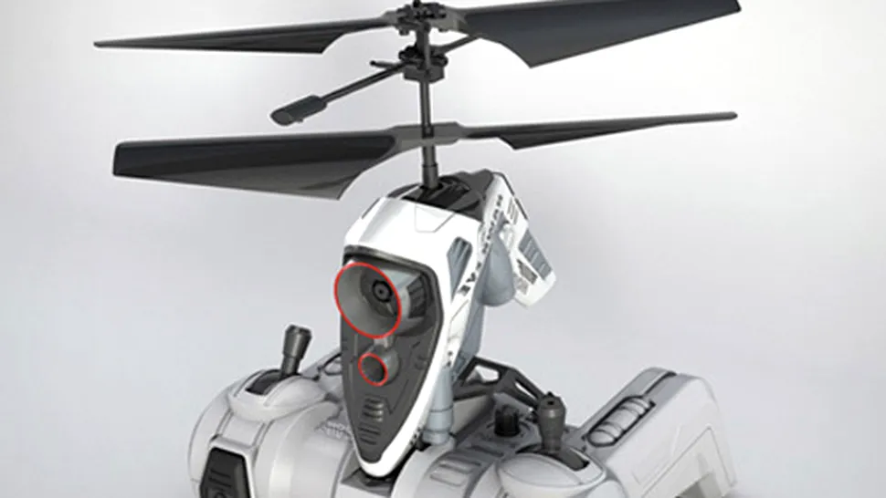 HAWK Eye RC, elicopter spion cu camera video incorporata