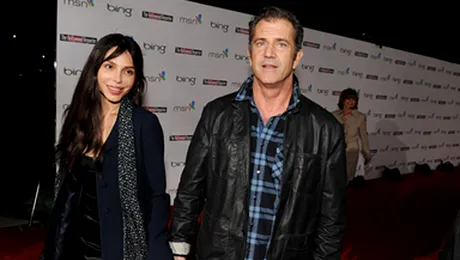 Mel Gibson s-a despartit de Oksana Grigorieva