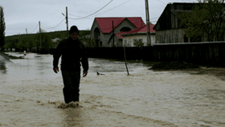 Cod galben de inundatii pentru 5 judete